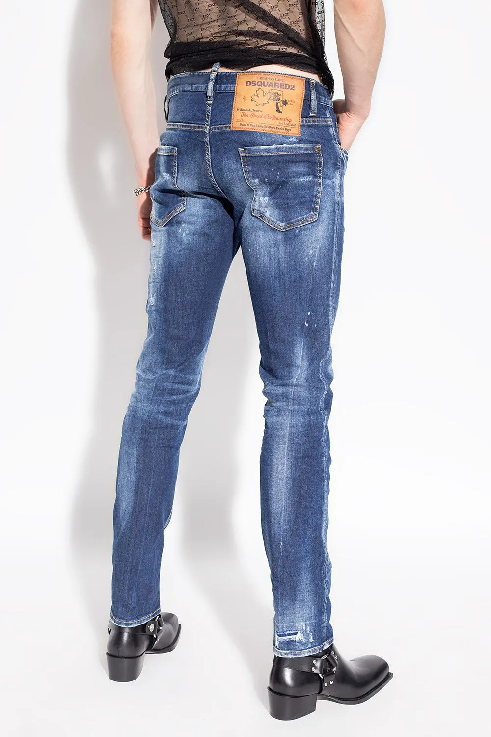 Dsquared² Men's Cool Guy Distressed Tapered Jeans