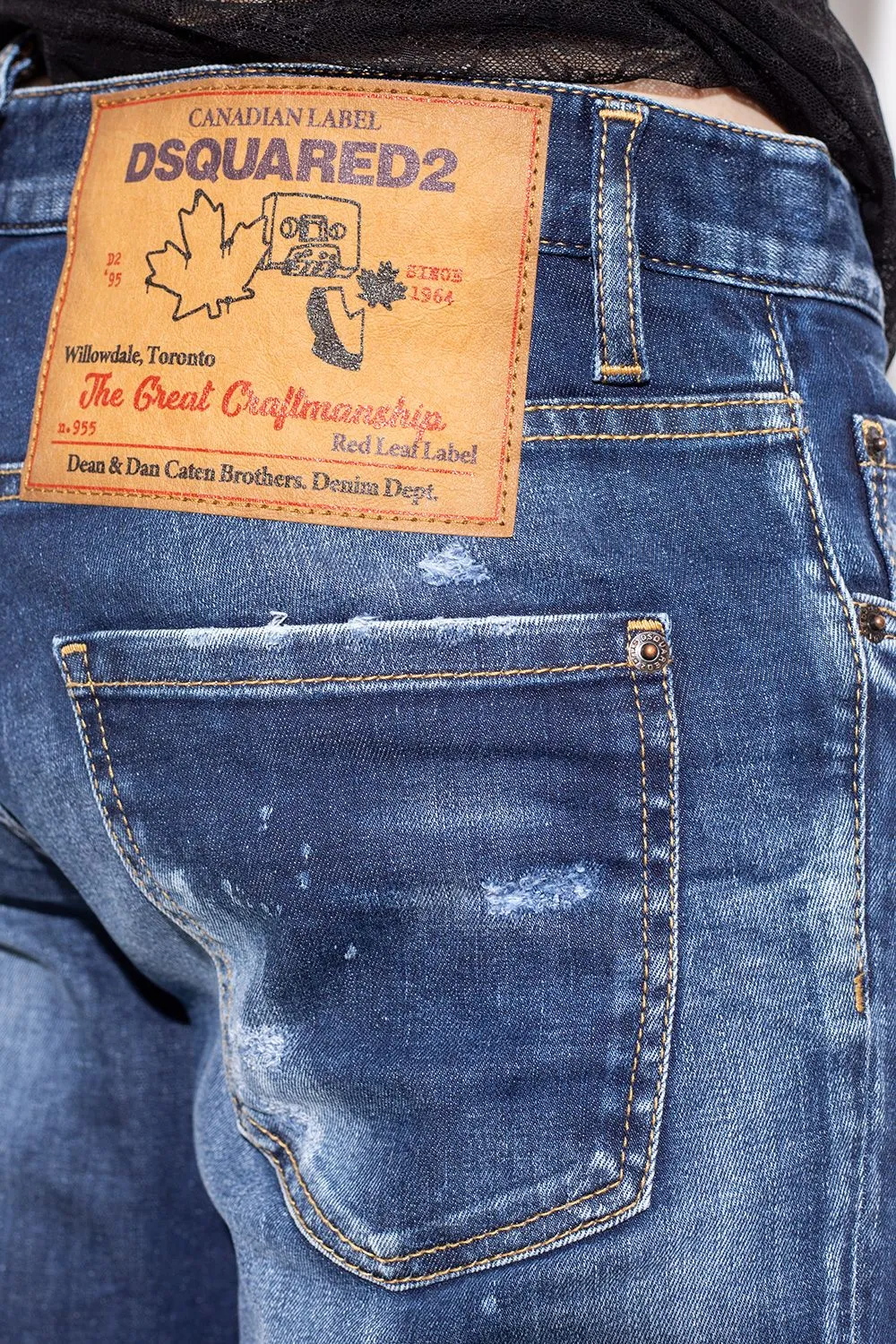 Dsquared² Men's Cool Guy Distressed Tapered Jeans