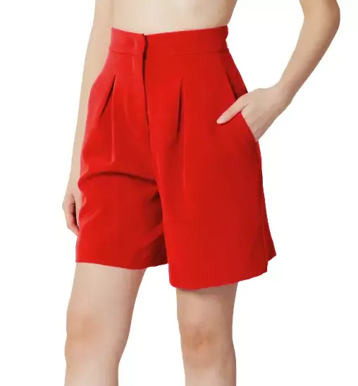 Hinnominate Women's Chic Pink Bermuda Shorts with Comfort Stretch