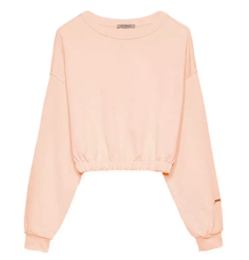 Hinnominate Women's Elegant Pink Sweatshirt with Logo