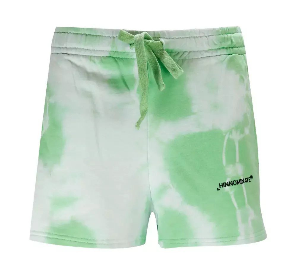 Hinnominate Women's Emerald Envy Cotton Shorts with Chic Print