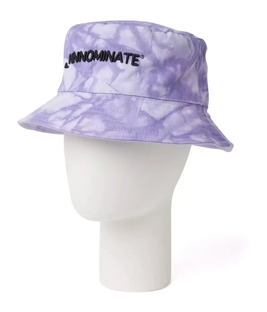 Hinnominate Women's Elegant Purple Logo-Crested Cotton Hat