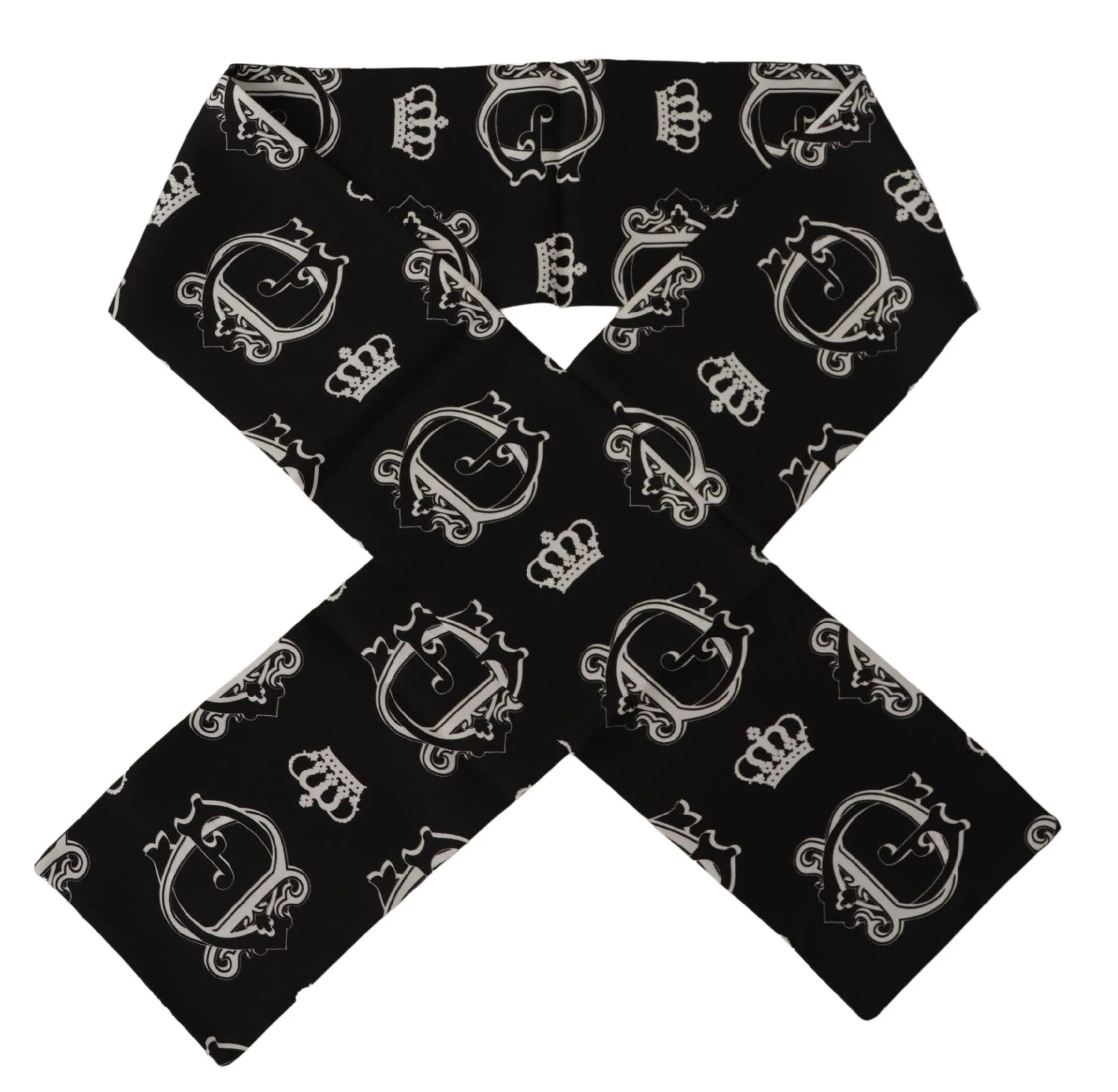 Dolce & Gabbana Men's Elegance Unraveled Silk Scarf