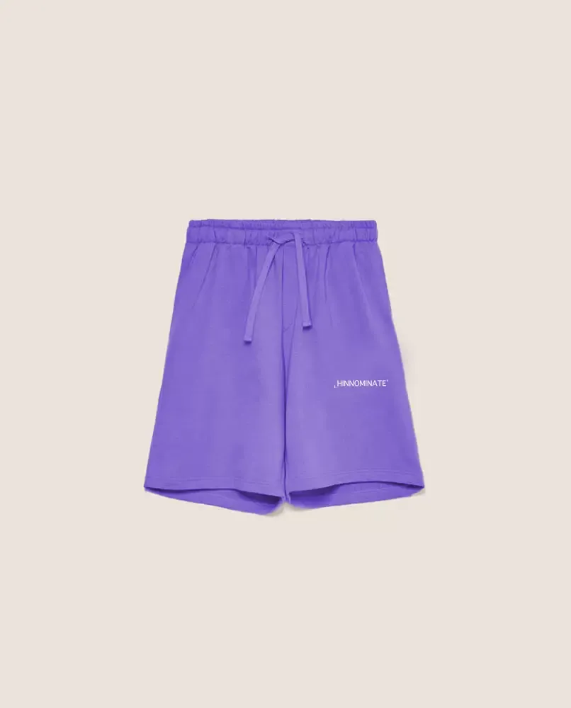 Hinnominate Men's Elegant Purple Cotton Bermuda Shorts