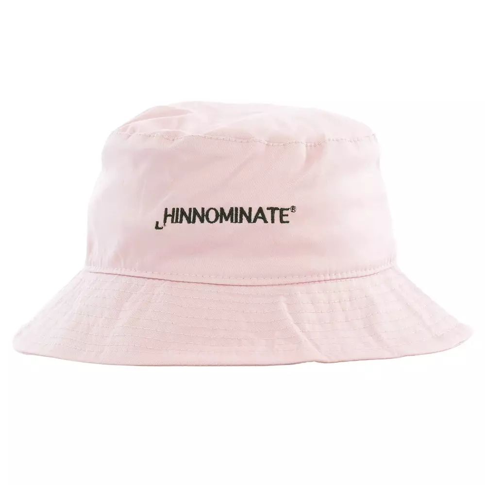 Hinnominate Women's Chic Pink Embroidered Bucket Hat