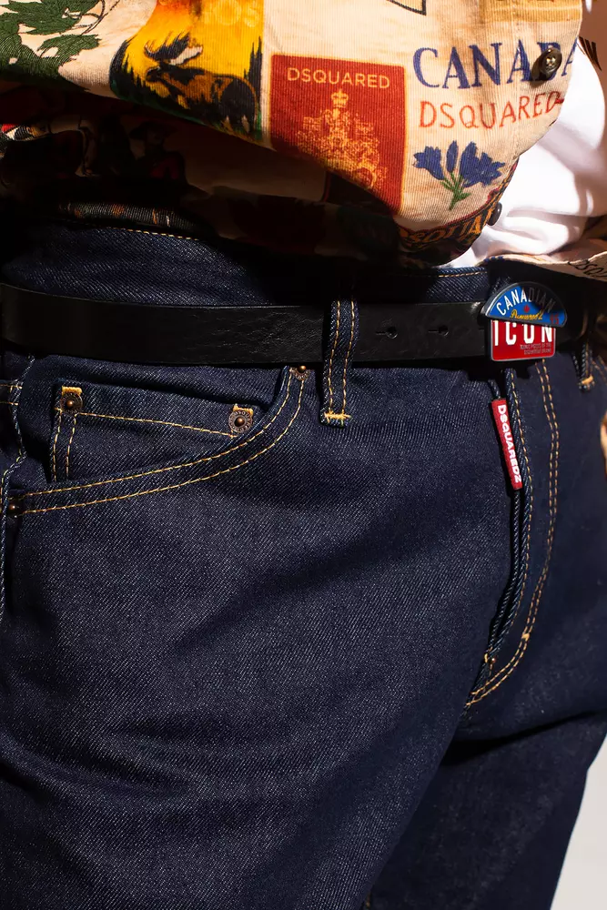 Dsquared² Men's Navy Blue Cool Guy Tapered Jeans