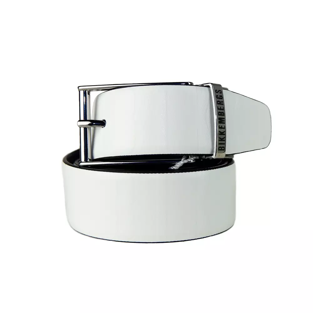 Bikkembergs Men's Elegant Reversible Calfskin Men's Belt