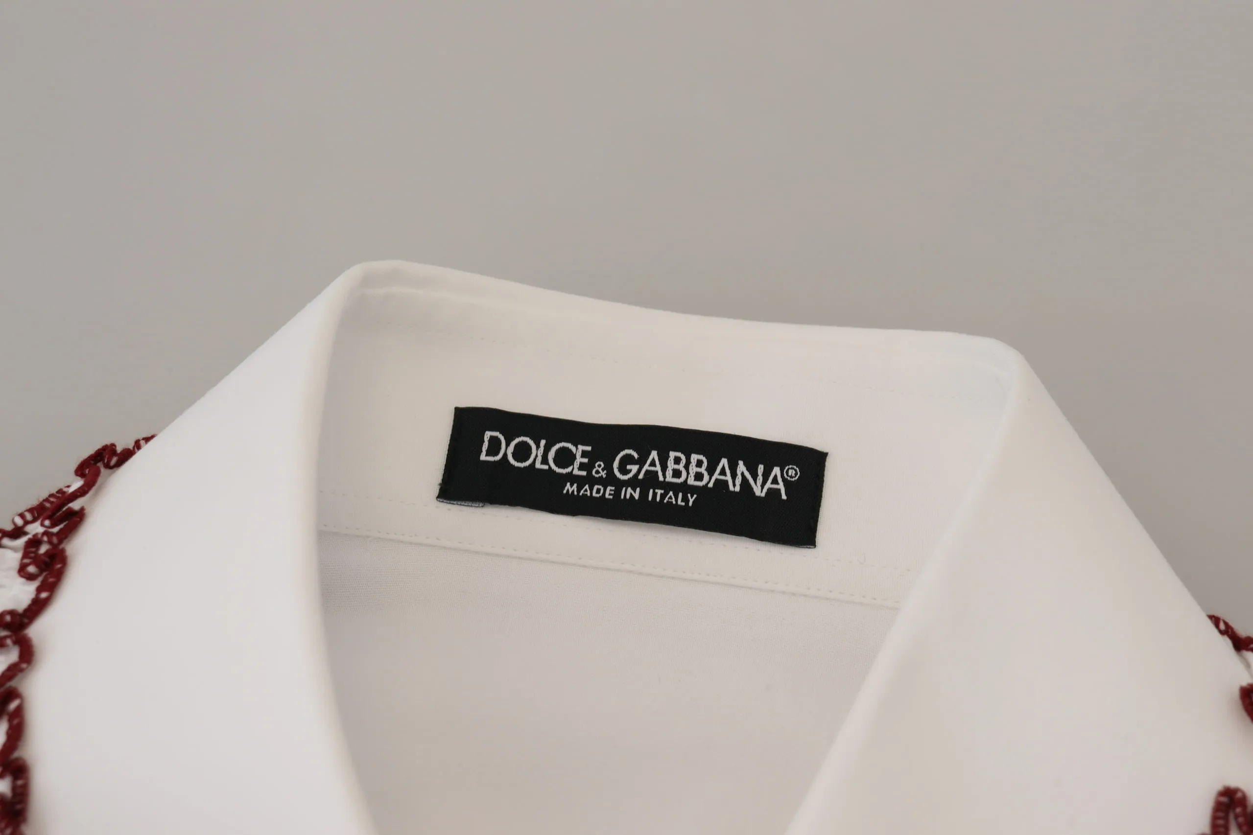 Dolce & Gabbana Women's Elegant White Cotton Polo Top