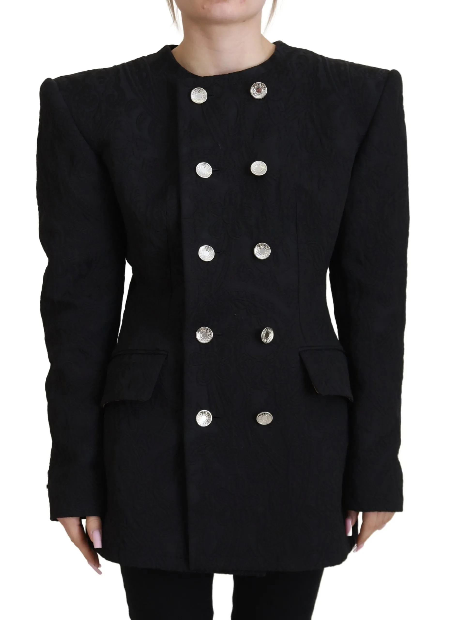 Dolce & Gabbana Women's Elegant Double Breasted Embellished Jacket