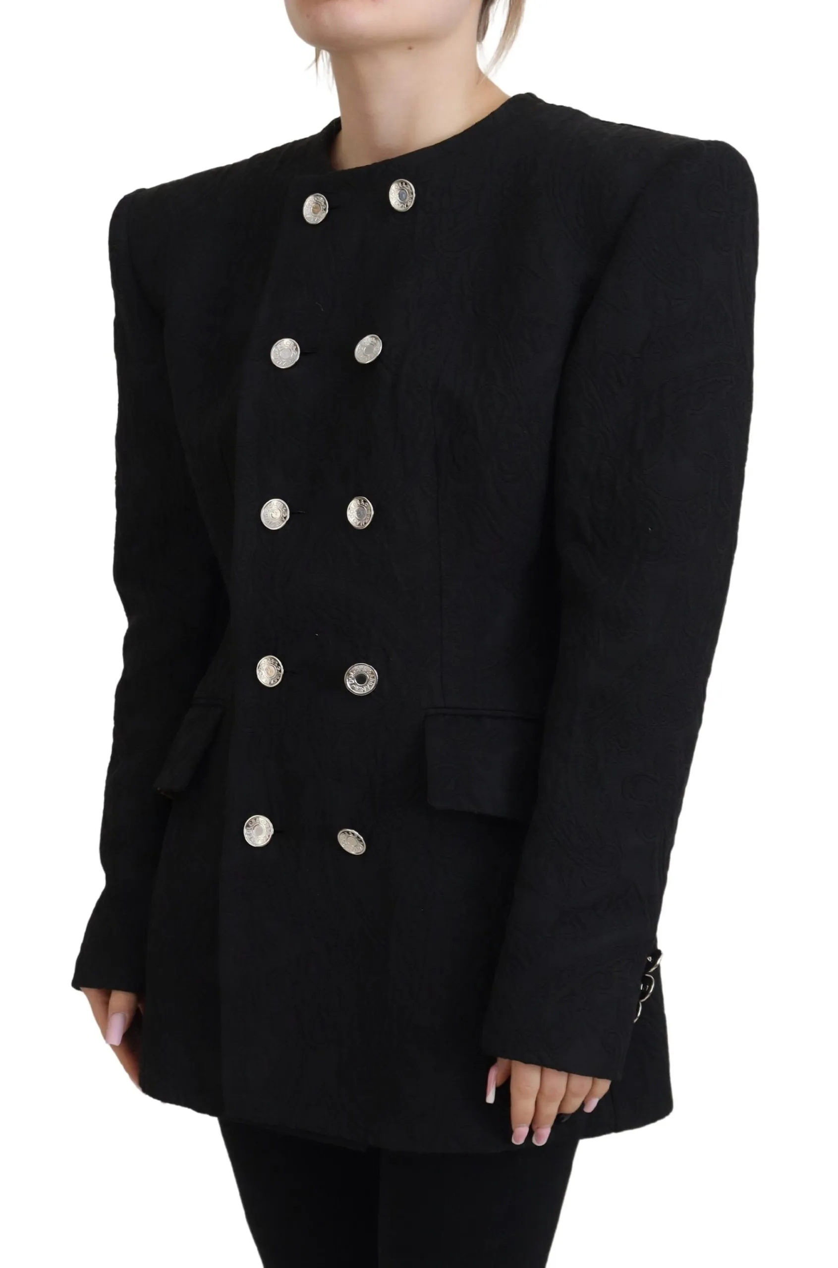 Dolce & Gabbana Women's Elegant Double Breasted Embellished Jacket