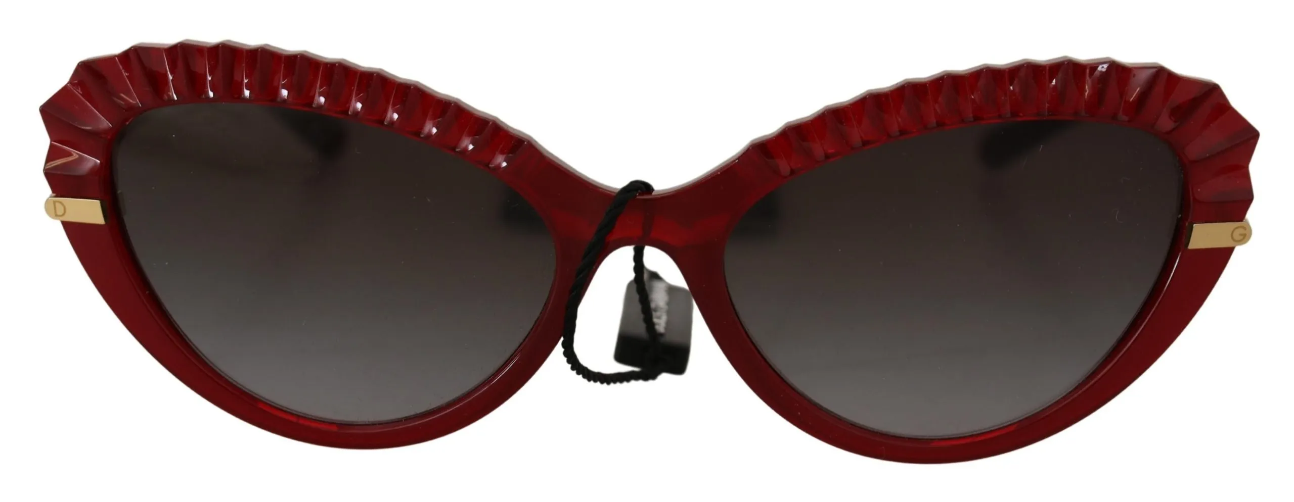 Dolce & Gabbana Women's Chic Red Gradient Lens Sunglasses