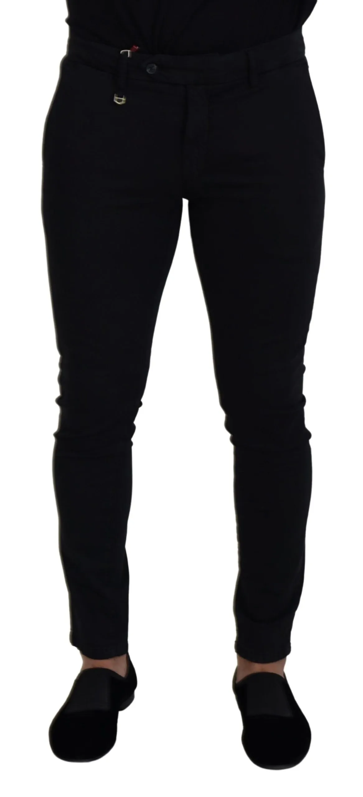 Antony Morato Men's Sleek Black Designer Pants