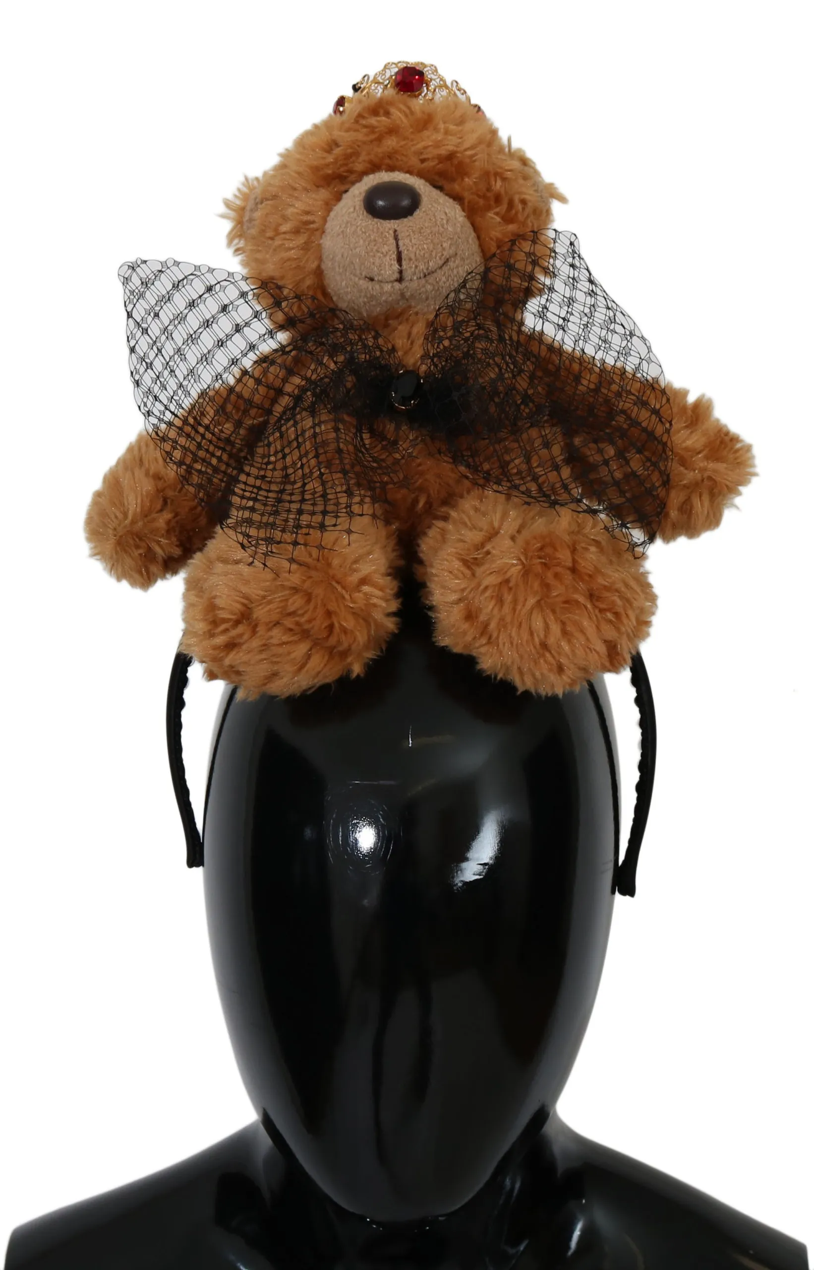 Dolce & Gabbana Women's Teddy Bear Crystal Crown Hair Band