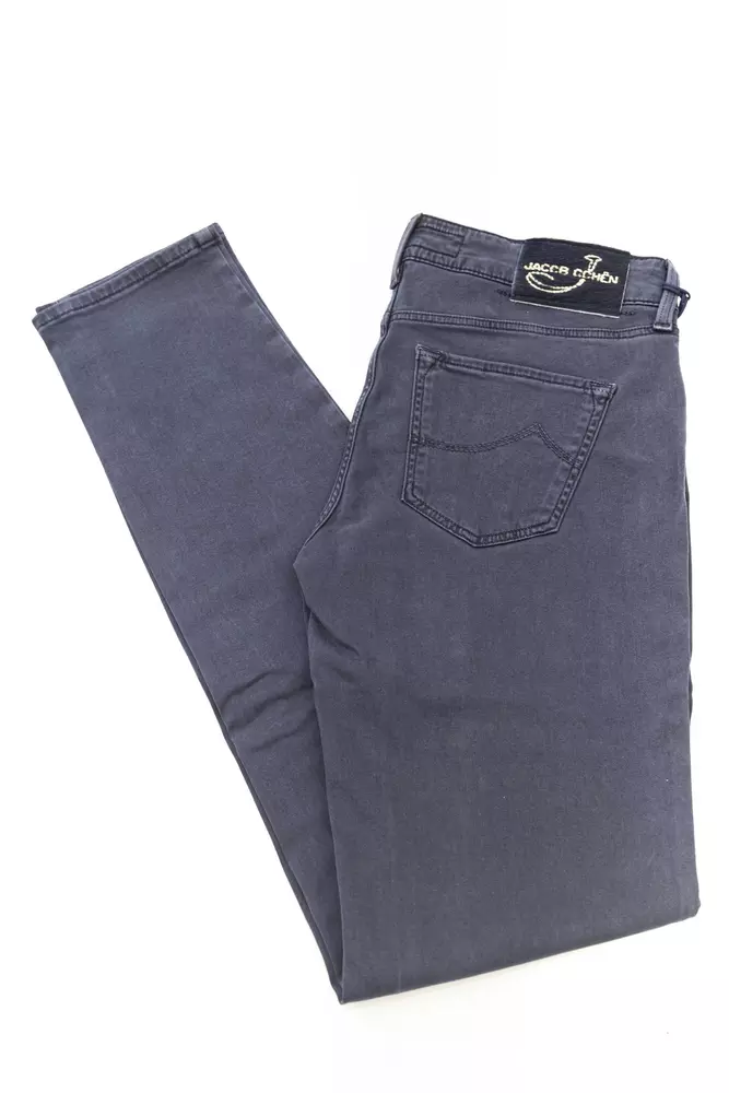 Jacob Cohen Women's Blue Cotton-Like Women's Jean