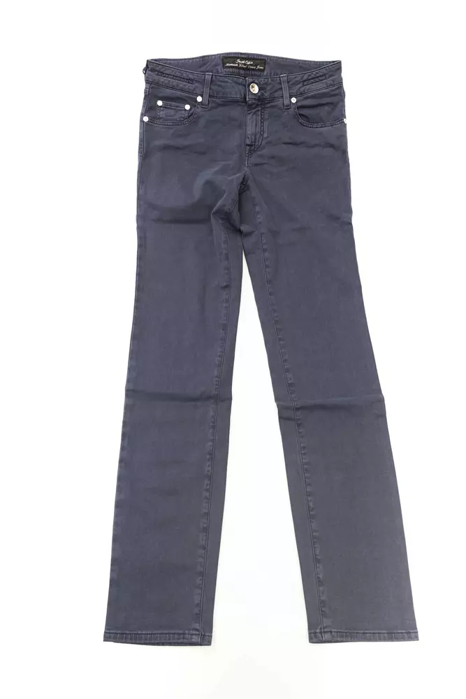 Jacob Cohen Women's Blue Cotton-Like Women's Jean