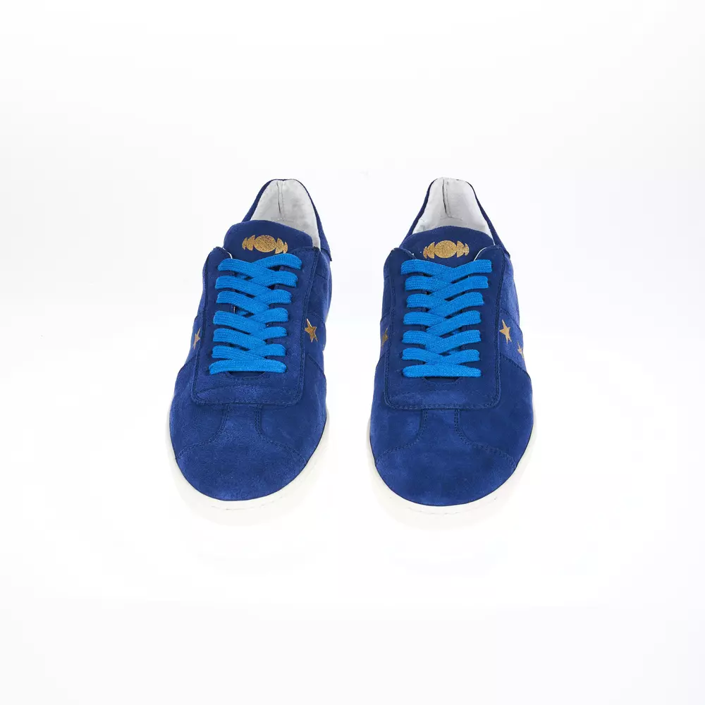 Pantofola D'Oro Men's Sleek Monocolor Lace-up Leather Sneakers