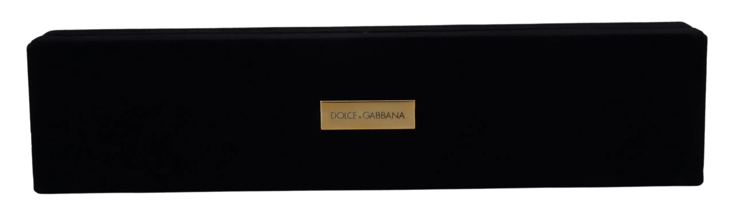 Dolce & Gabbana Women's Elegant Velvet Jewelry Storage Box