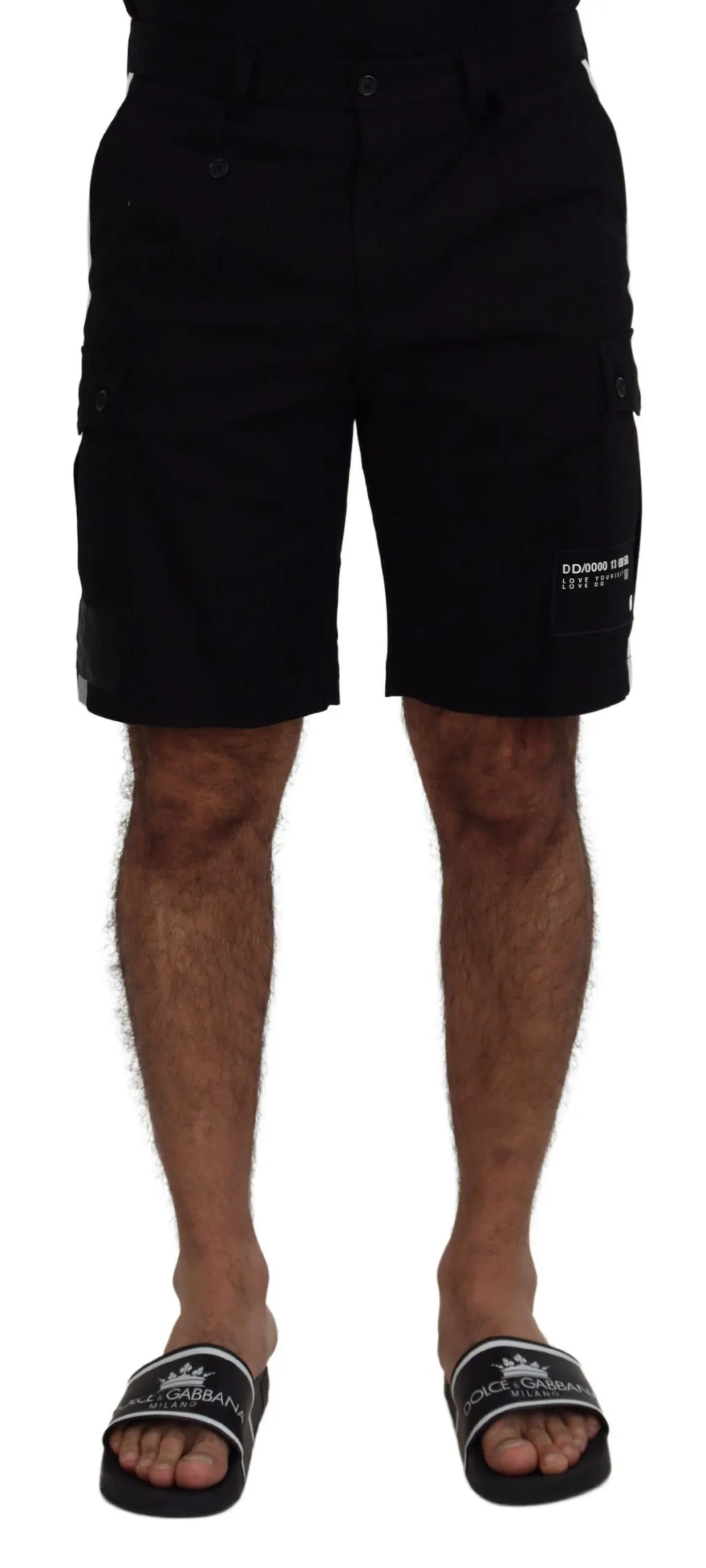 Dolce & Gabbana Men's Elegant MainLine Black Shorts