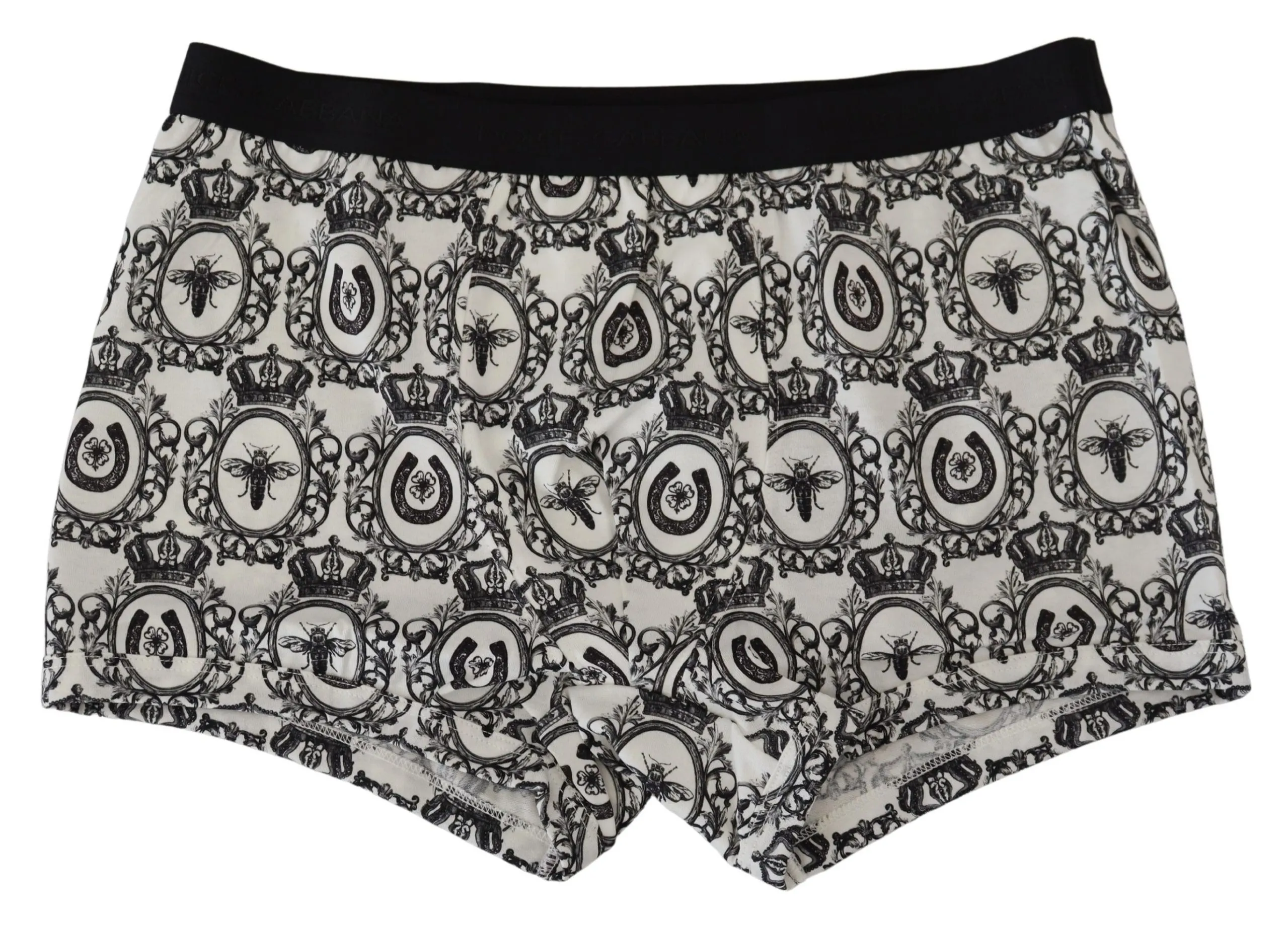Dolce & Gabbana Men's Classic White Cotton Boxer Shorts