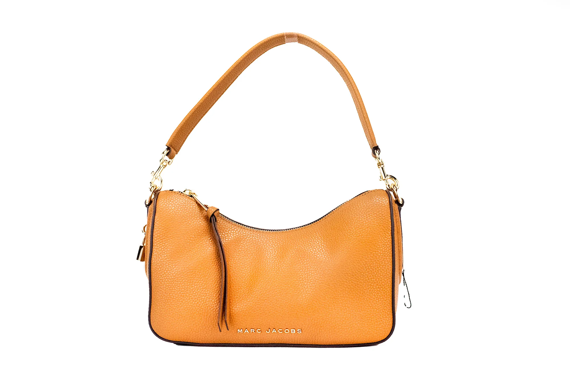 Marc Jacobs Women's Drifter Small Smoked Almond Leather Hobo Shoulder Crossbody Handbag