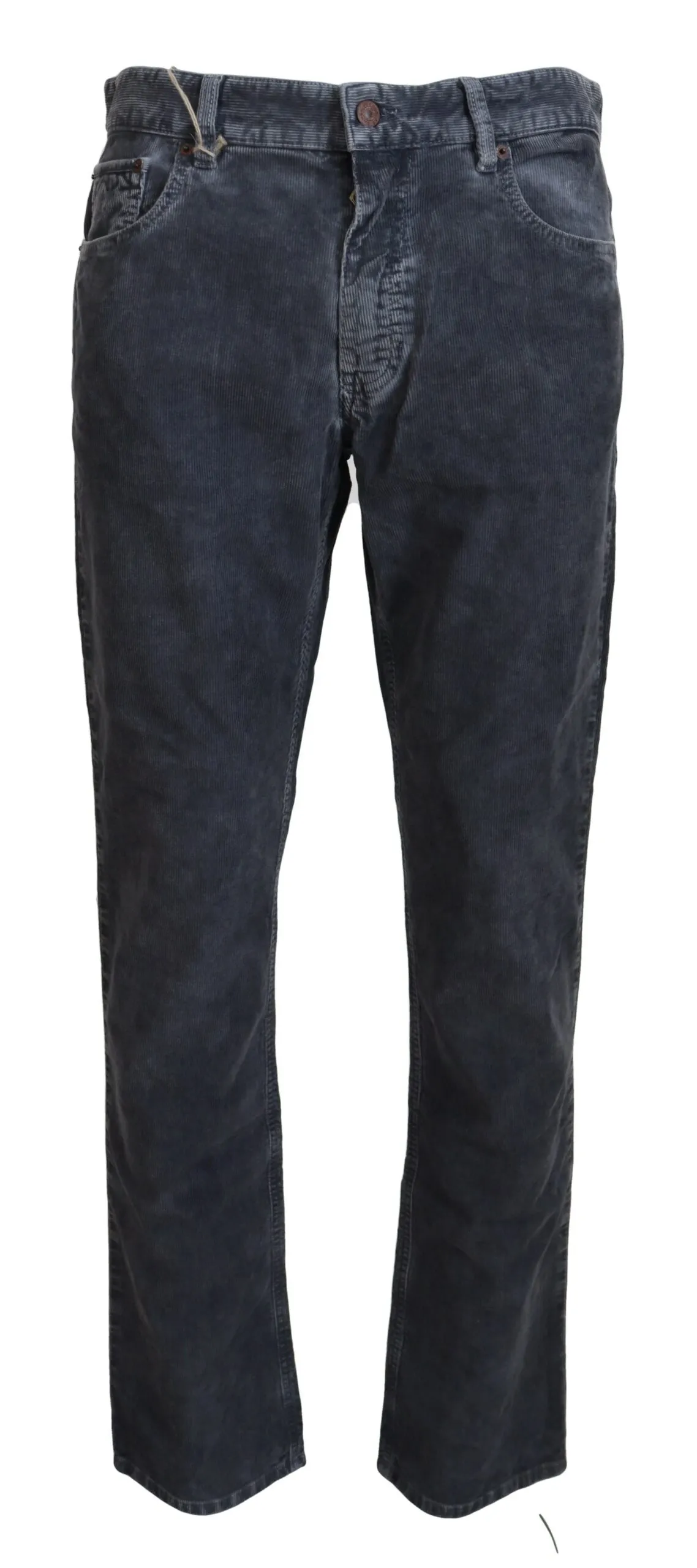 Polo by Ralph Lauren Men's Elegant Gray Corduroy Pants for Men