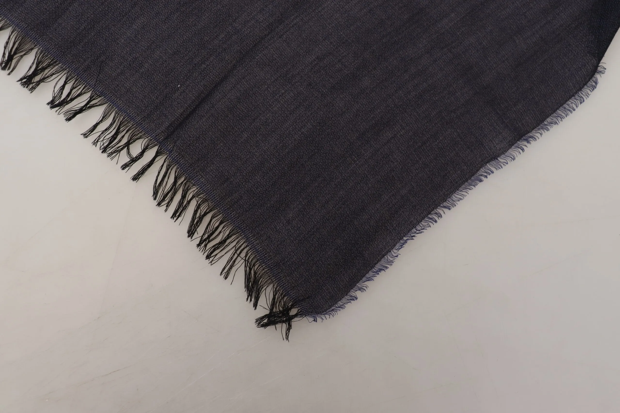 GF Ferre Women's Elegant Fringed Wool Blend Scarf