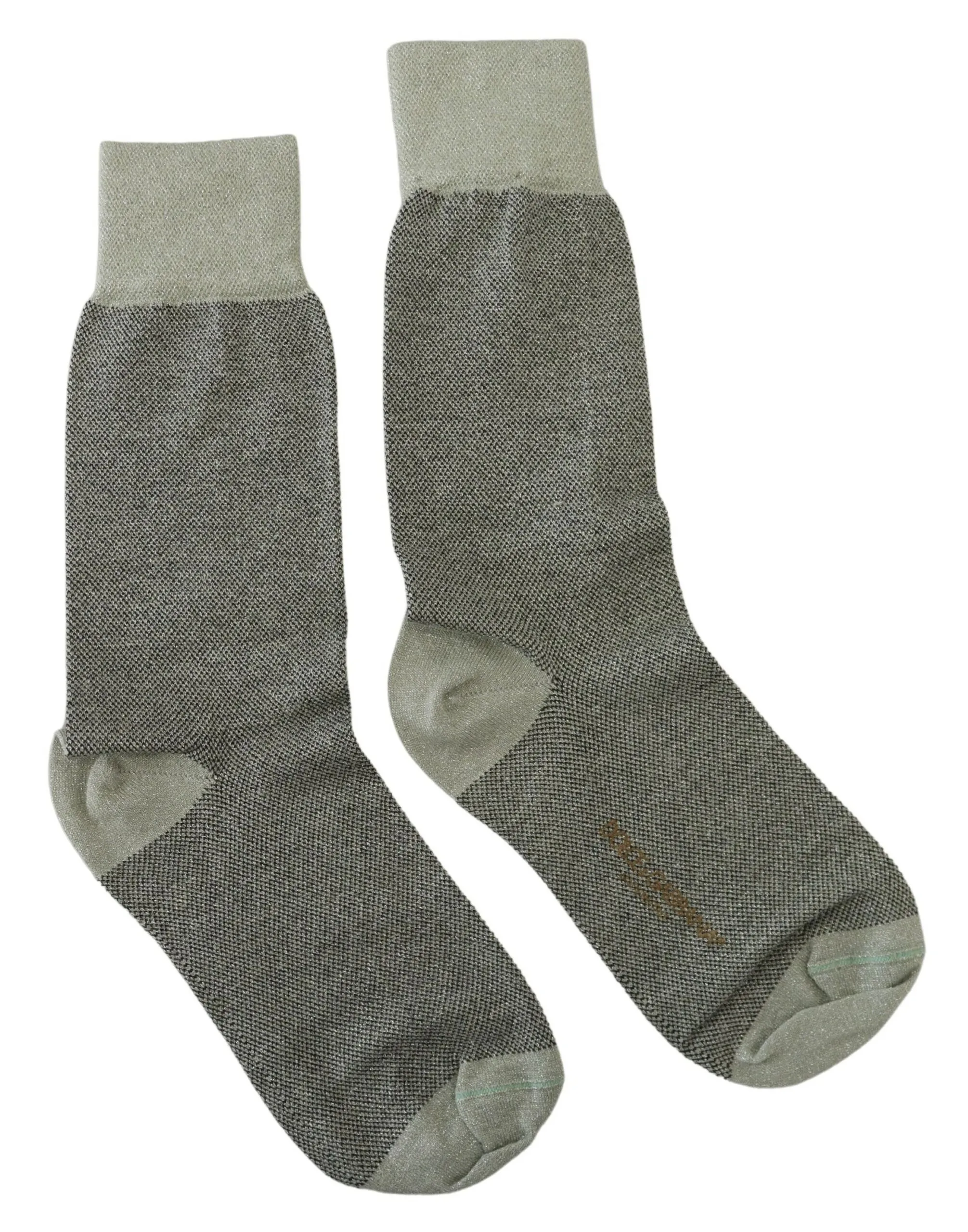 Dolce & Gabbana Women's Elegant Low Cut Grey Designer Socks