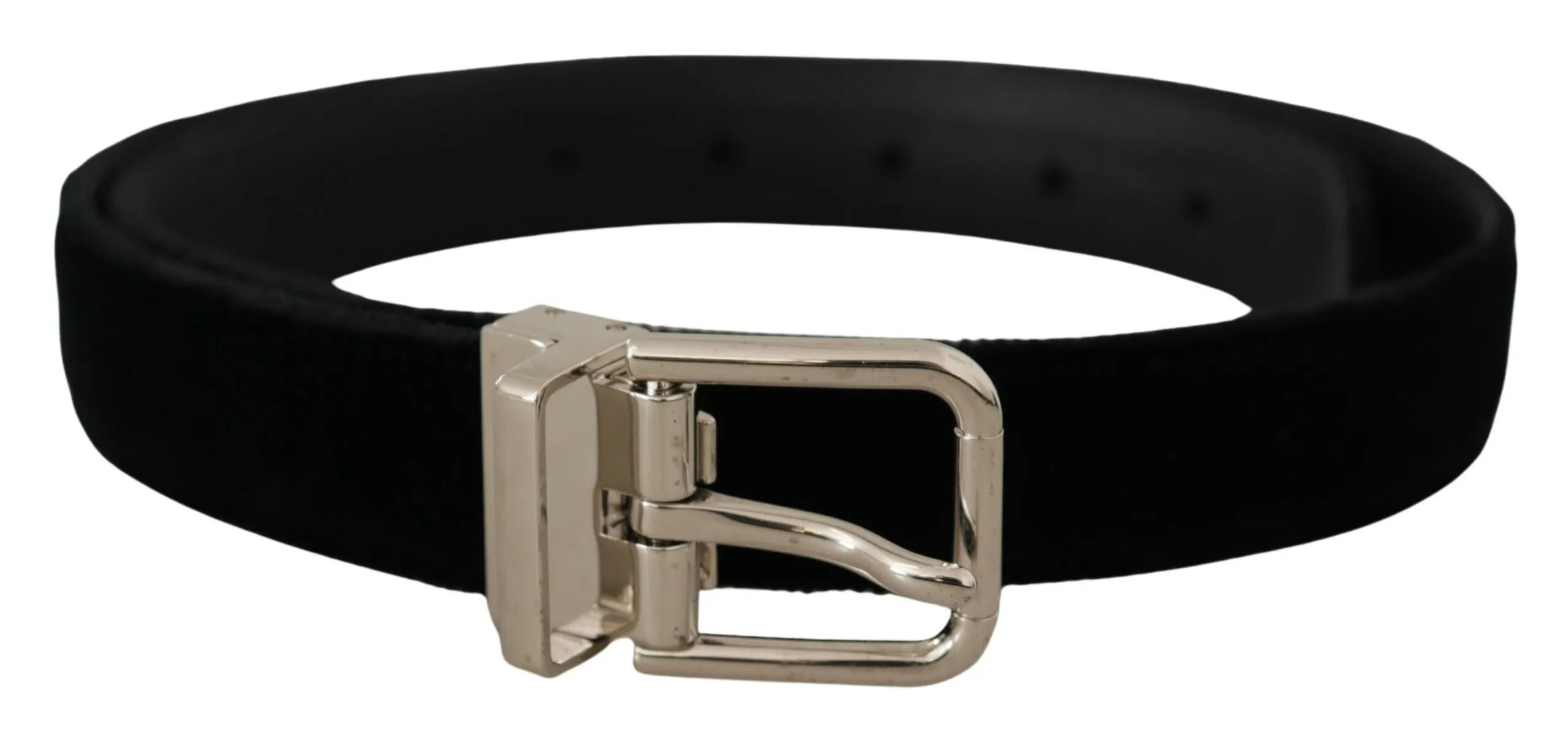 Dolce & Gabbana Men's Elegant Grosgrain Leather Belt