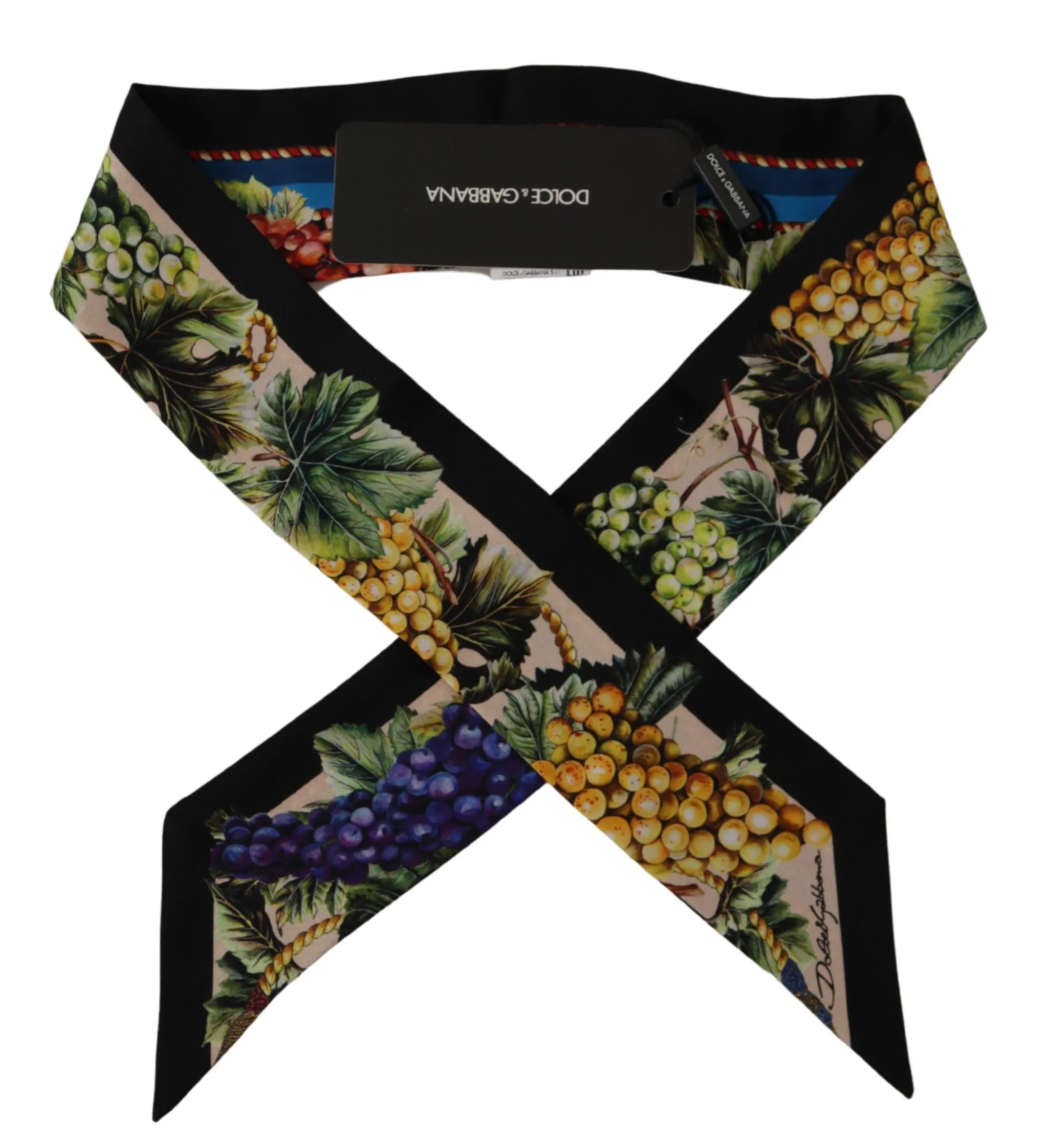 Dolce & Gabbana Women's Elegant Multicolor Silk Scarf