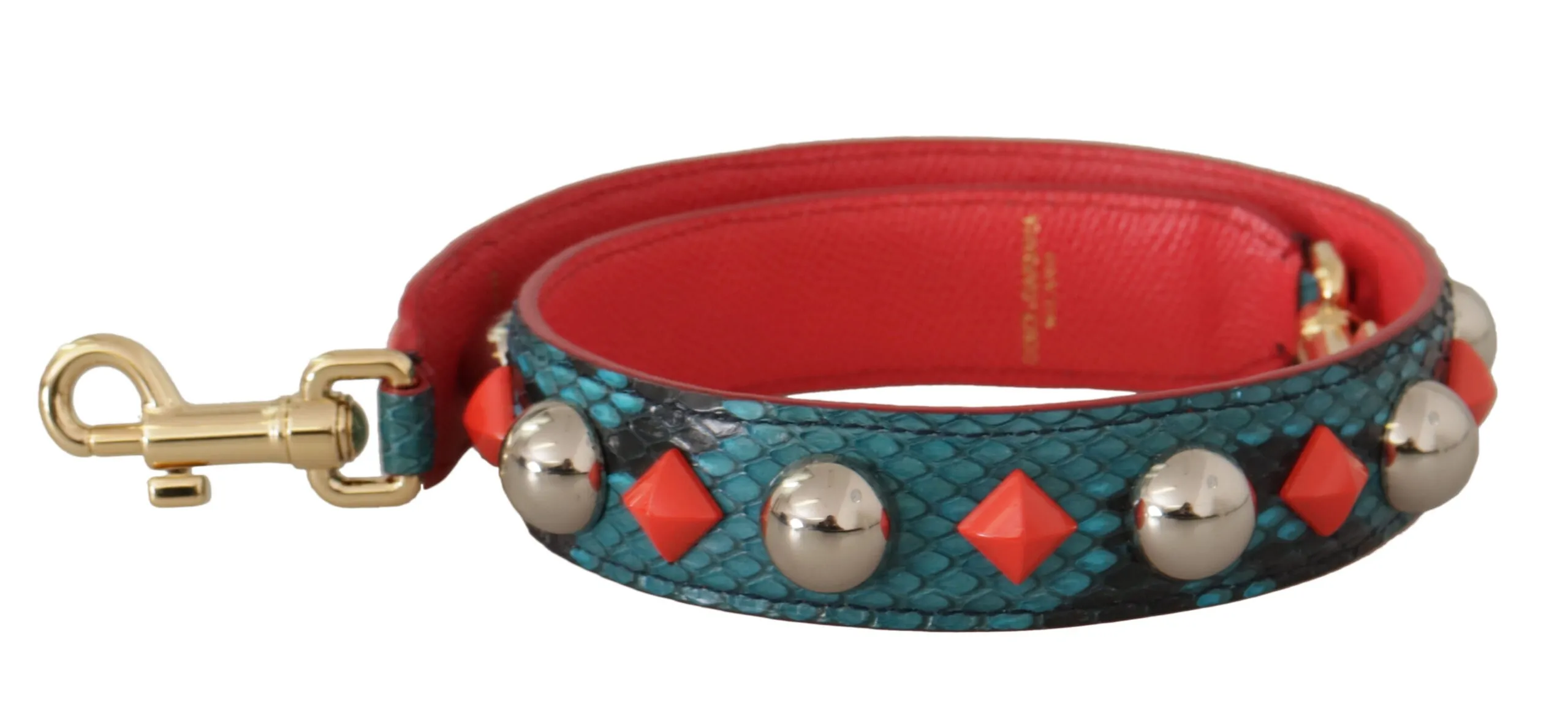 Dolce & Gabbana Women's Emerald Green Leather Shoulder Strap