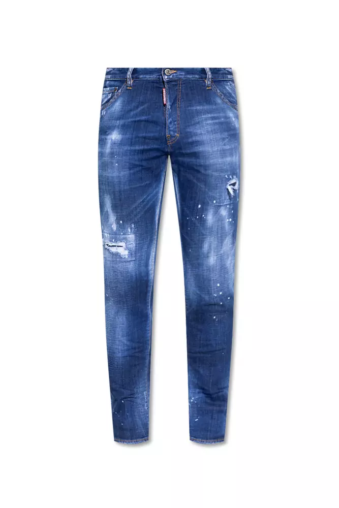 Dsquared² Men's Cool Guy Distressed Tapered Jeans