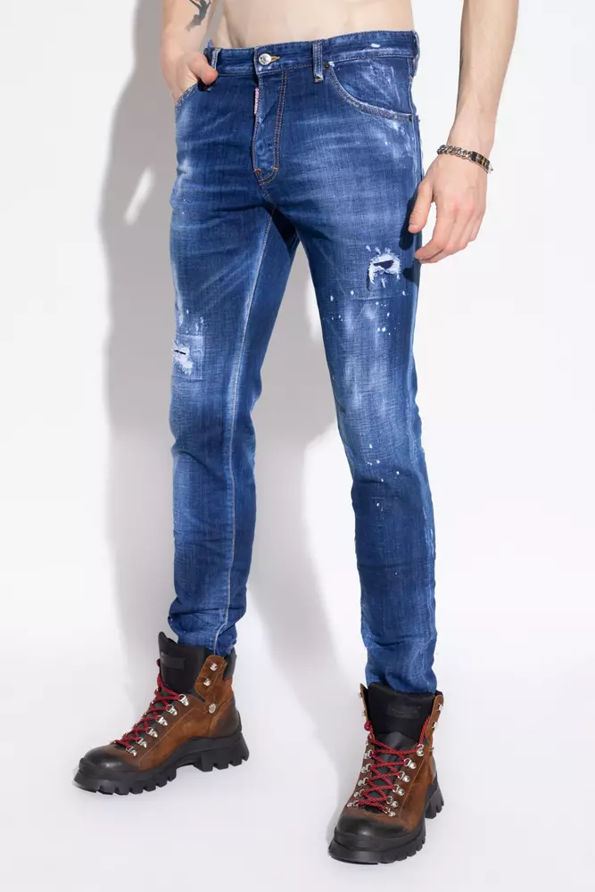 Dsquared² Men's Cool Guy Distressed Tapered Jeans