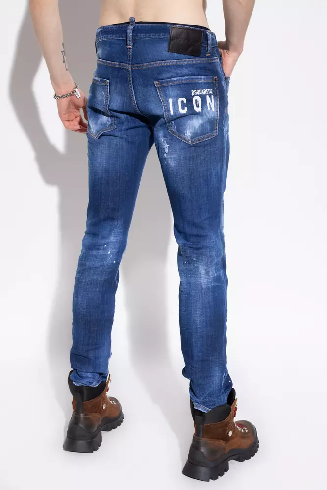 Dsquared² Men's Cool Guy Distressed Tapered Jeans
