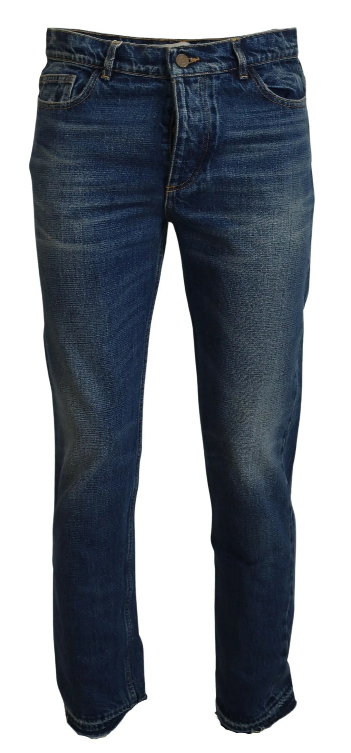 Golden Goose Men's Stunning Italian Casual Blue Denim