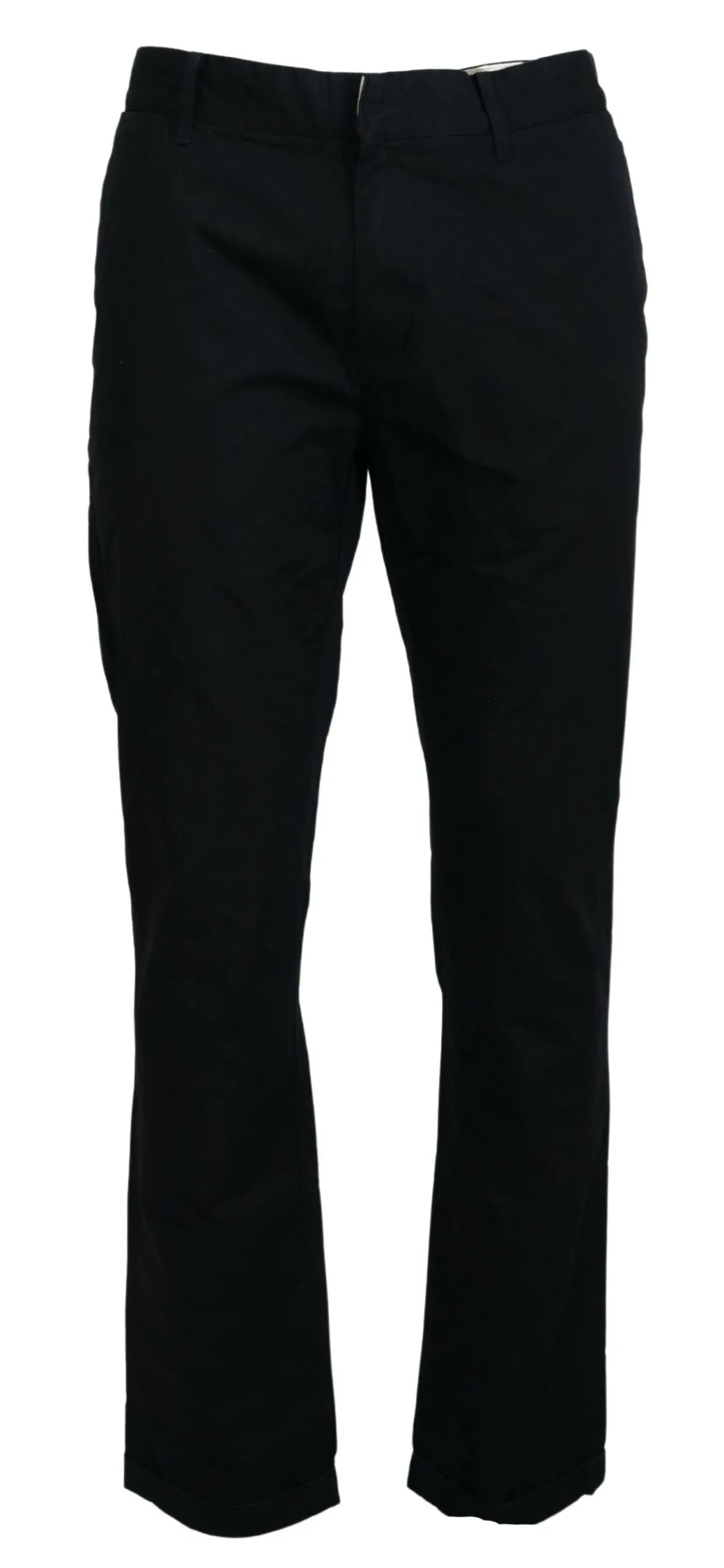 Peuterey Men's Elegant Black Dress Pants for Formal Occasions