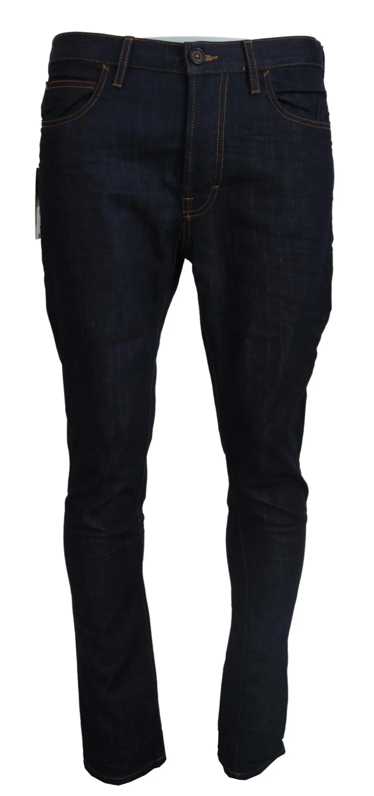Vivienne Westwood Men's Tapered Dark Blue Stylish Denim Jeans
