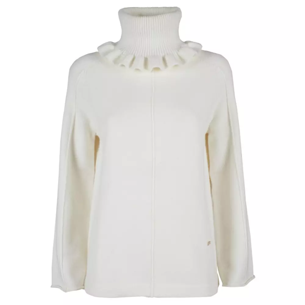 Yes Zee Women's Chic Turtleneck Sweater with Flared Sleeves