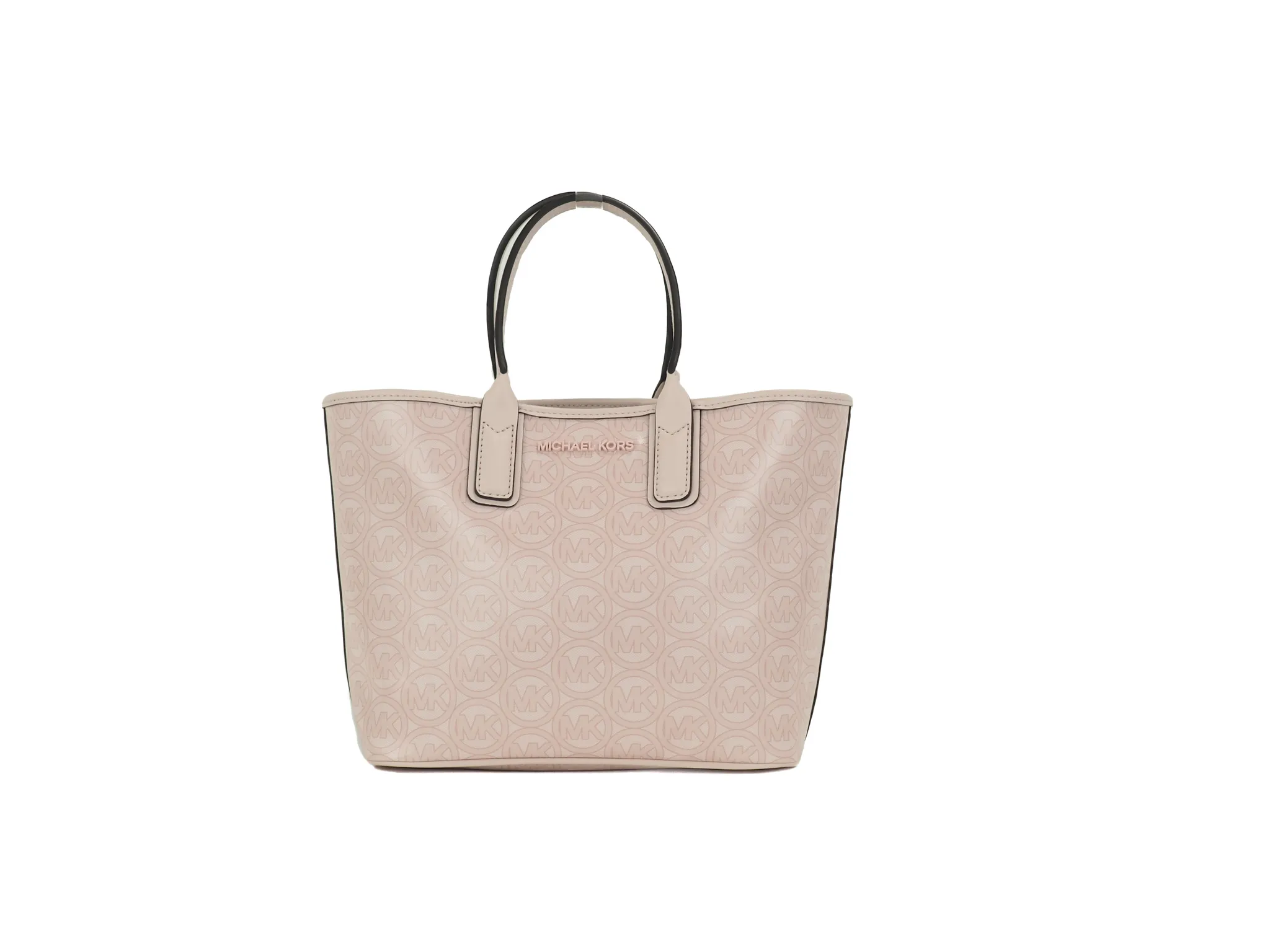 Michael Kors Women's Jodie Small Powder Blush Jacquard Recycled Polyester Tote Handbag