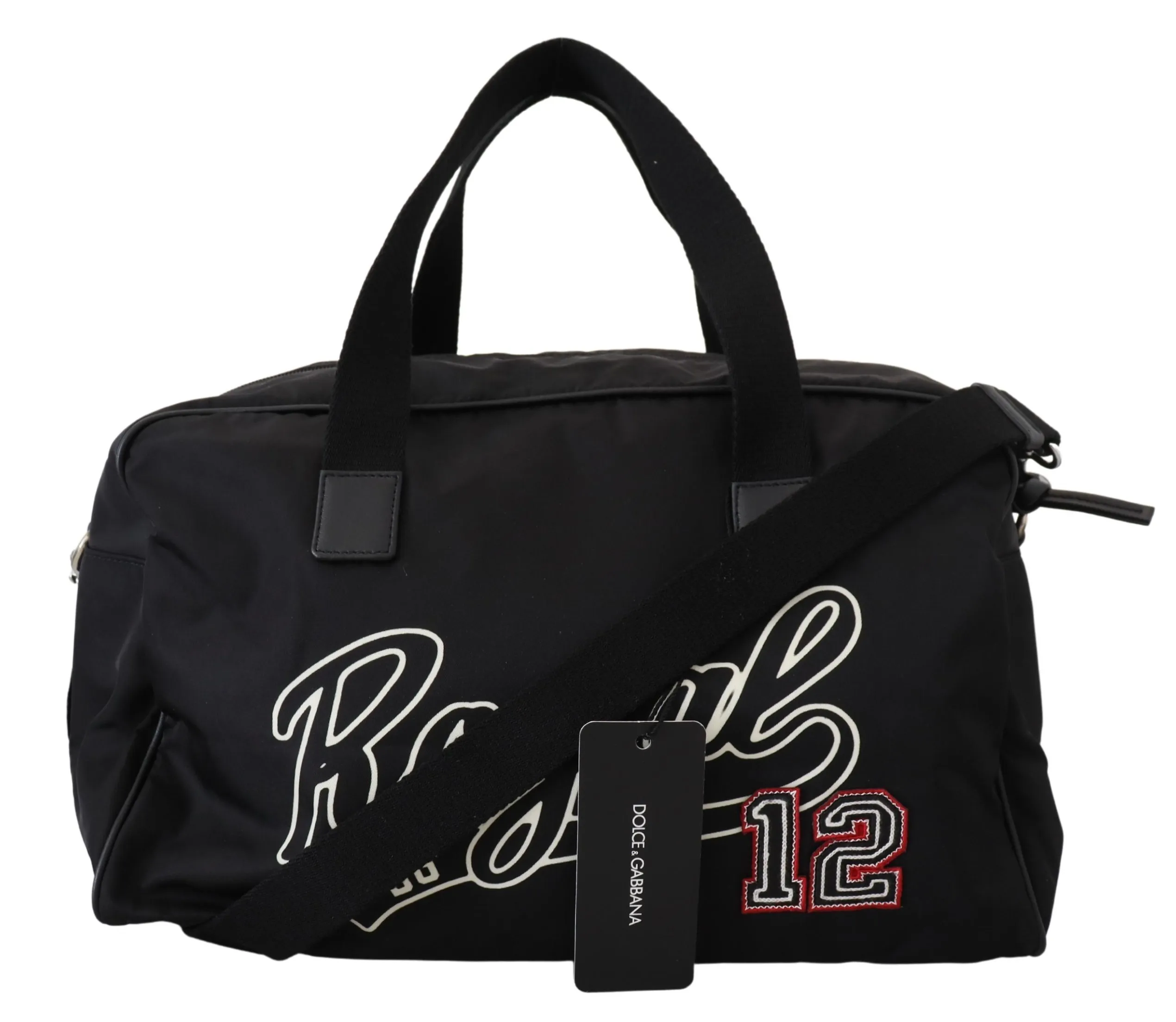 Dolce & Gabbana Men's Junior Luxe Italian Designer Shoulder Holdall