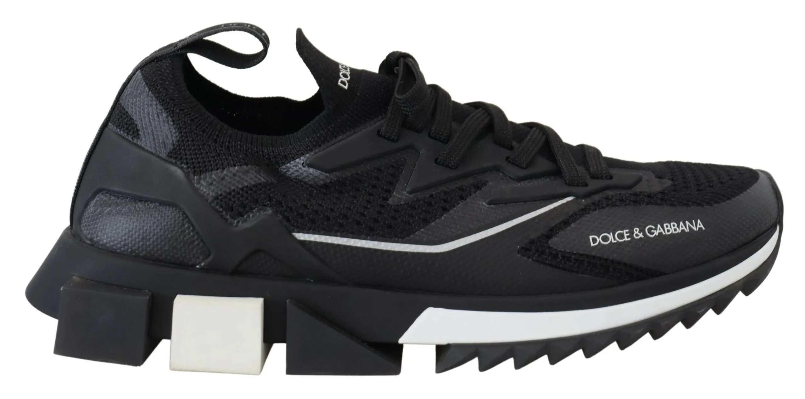 Dolce & Gabbana Men's Chic Monochrome Sorrento Sneakers