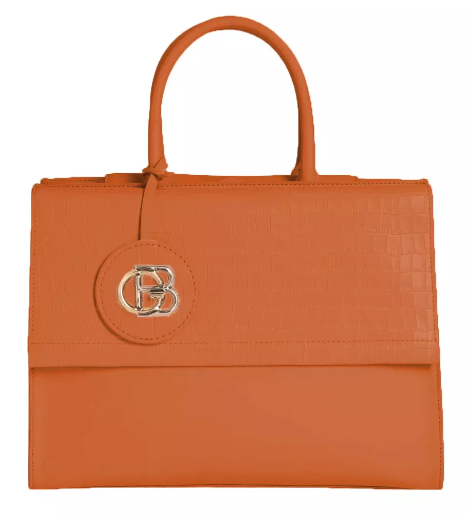 Baldinini Trend Women's Chic Calfskin Button-Closure Handbag