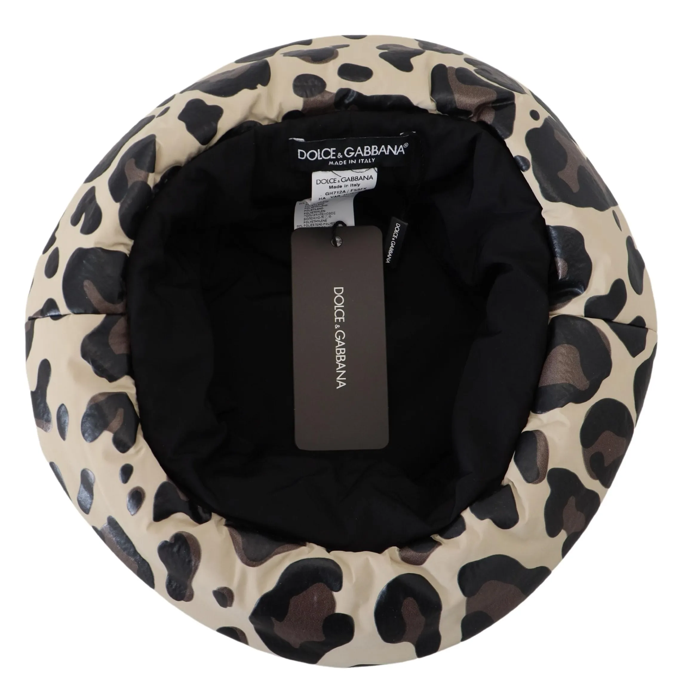 Dolce & Gabbana Men's Multicolor Goose Down Bucket Hat