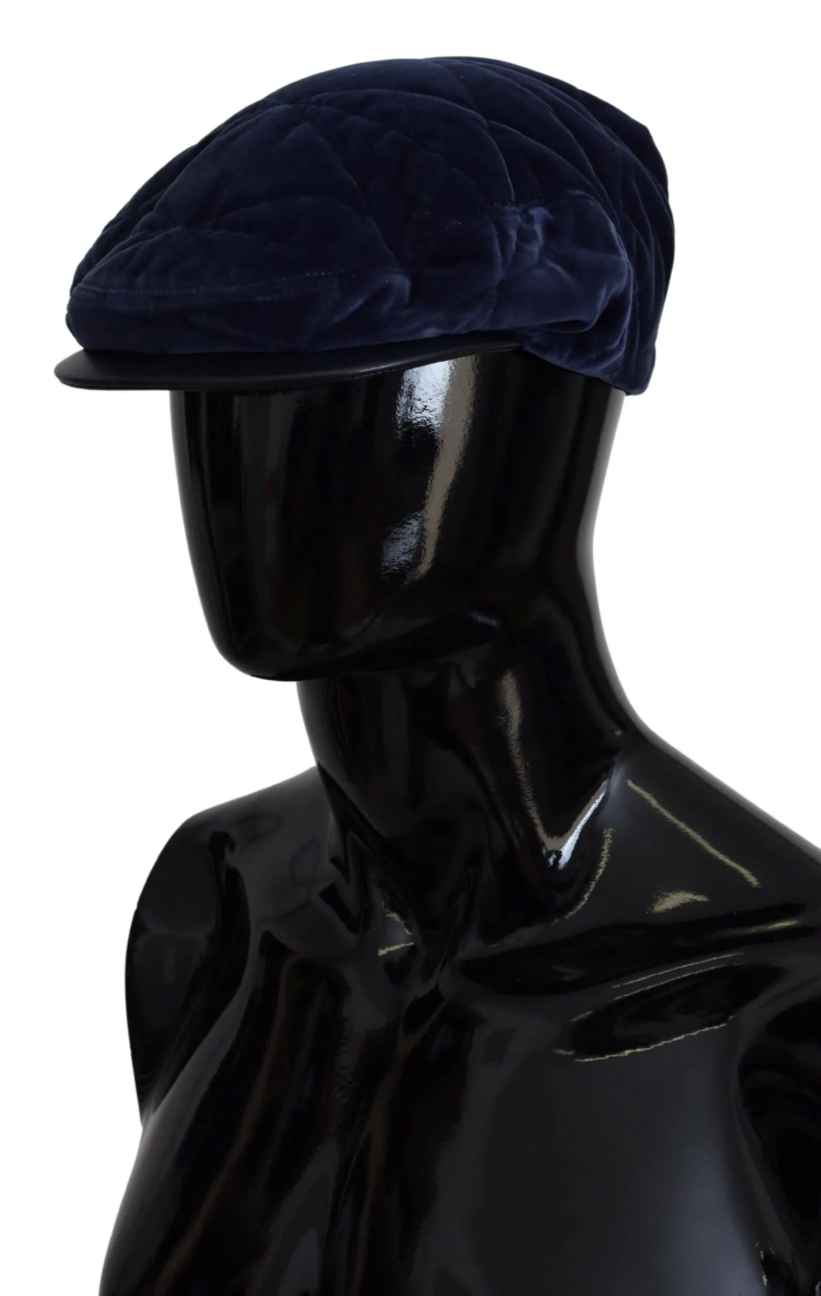 Dolce & Gabbana Men's Chic Blue Newsboy Cap - Italian Crafted Elegance