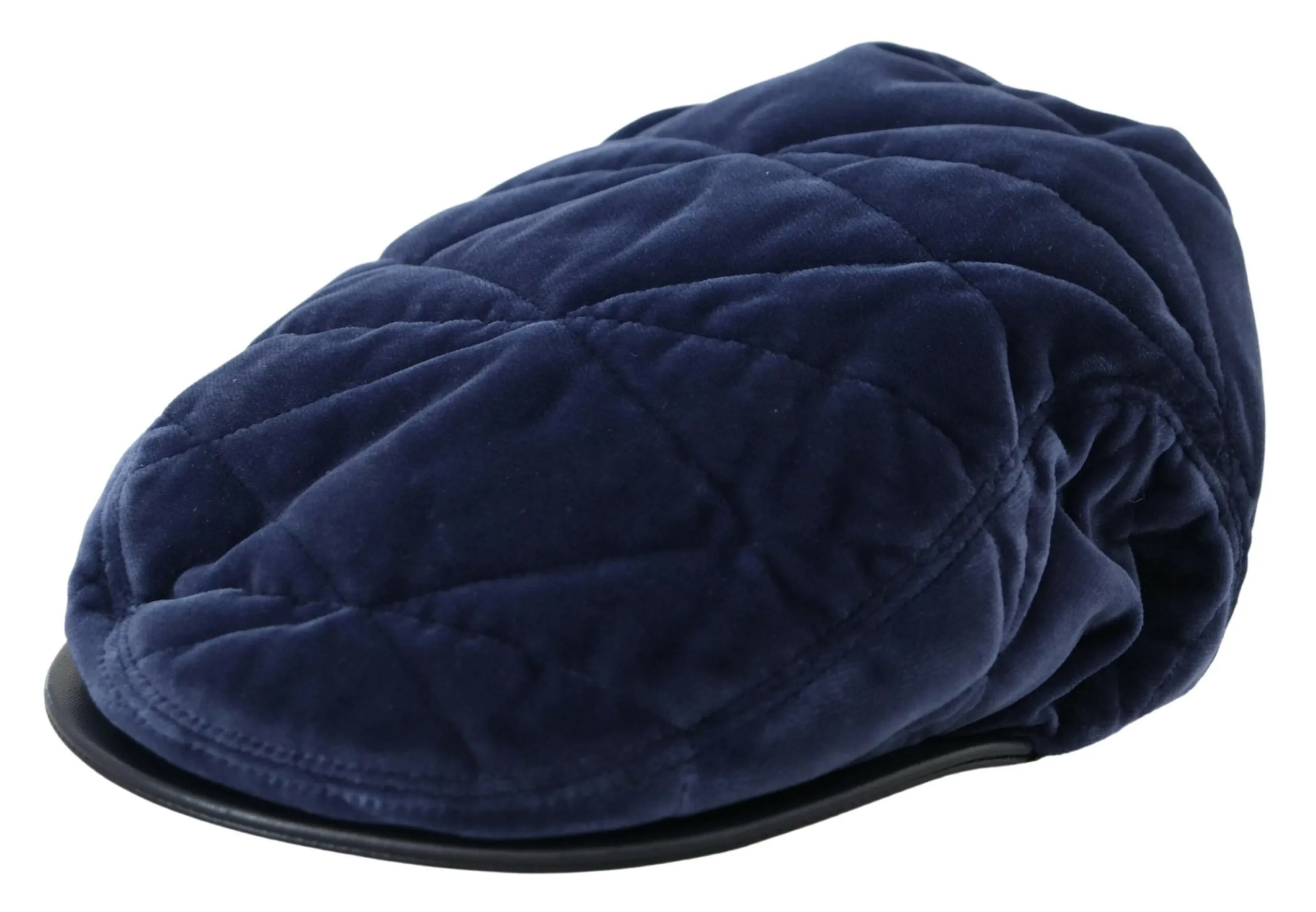 Dolce & Gabbana Men's Chic Blue Newsboy Cap - Italian Crafted Elegance