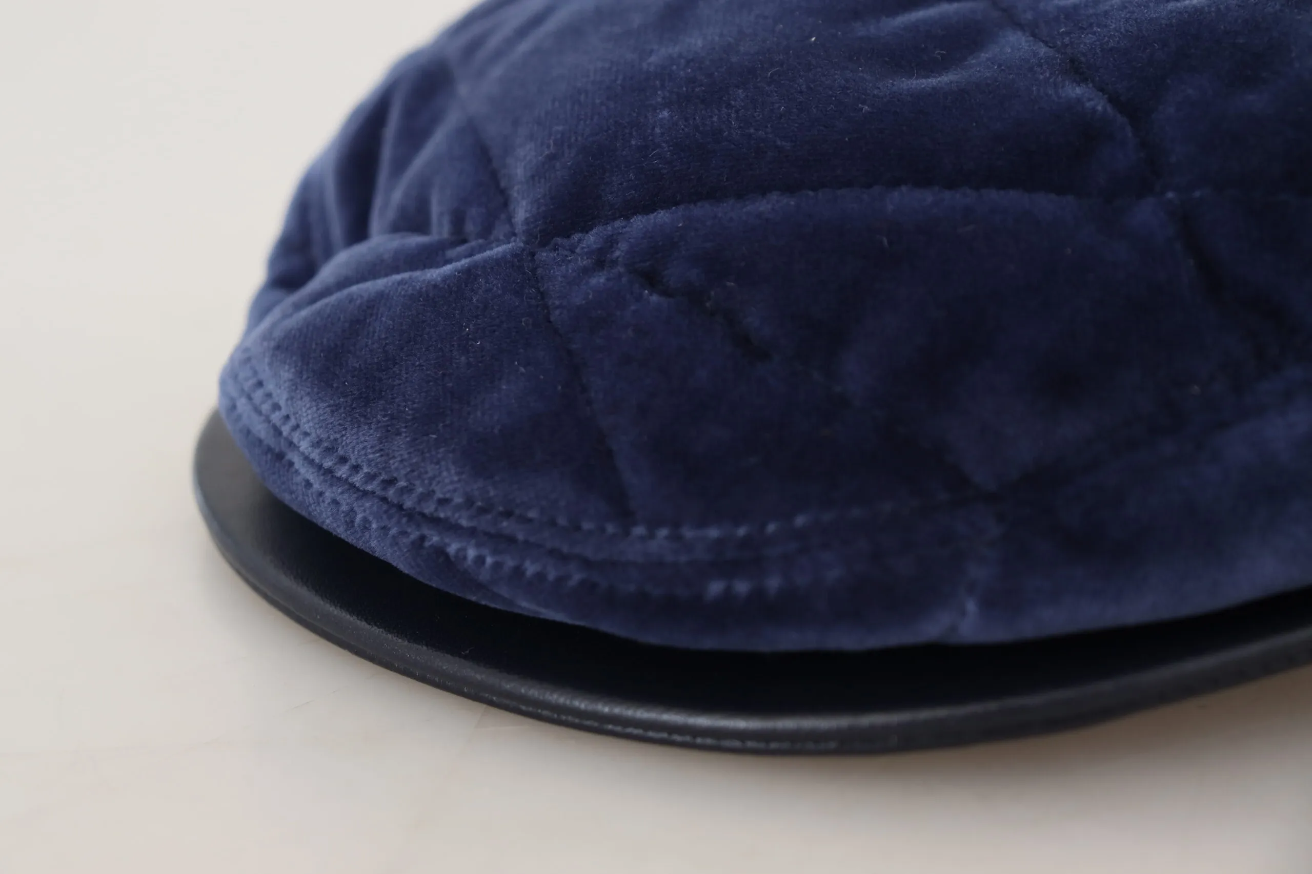 Dolce & Gabbana Men's Chic Blue Newsboy Cap - Italian Crafted Elegance