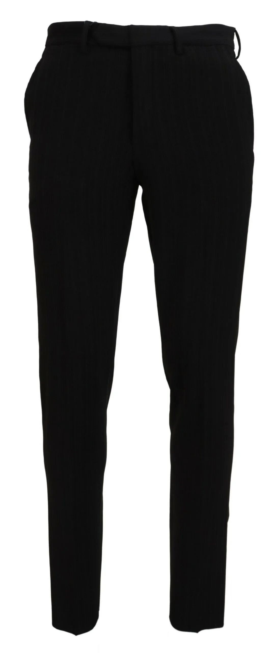 BENCIVENGA Men's Elegant Black MainLine Trousers