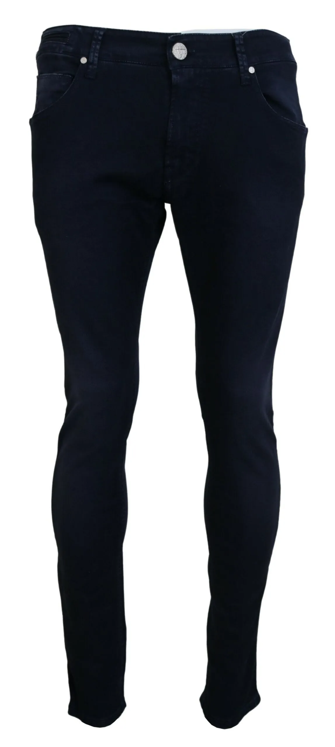 Acht Men's Sophisticated Tapered Denim Jeans