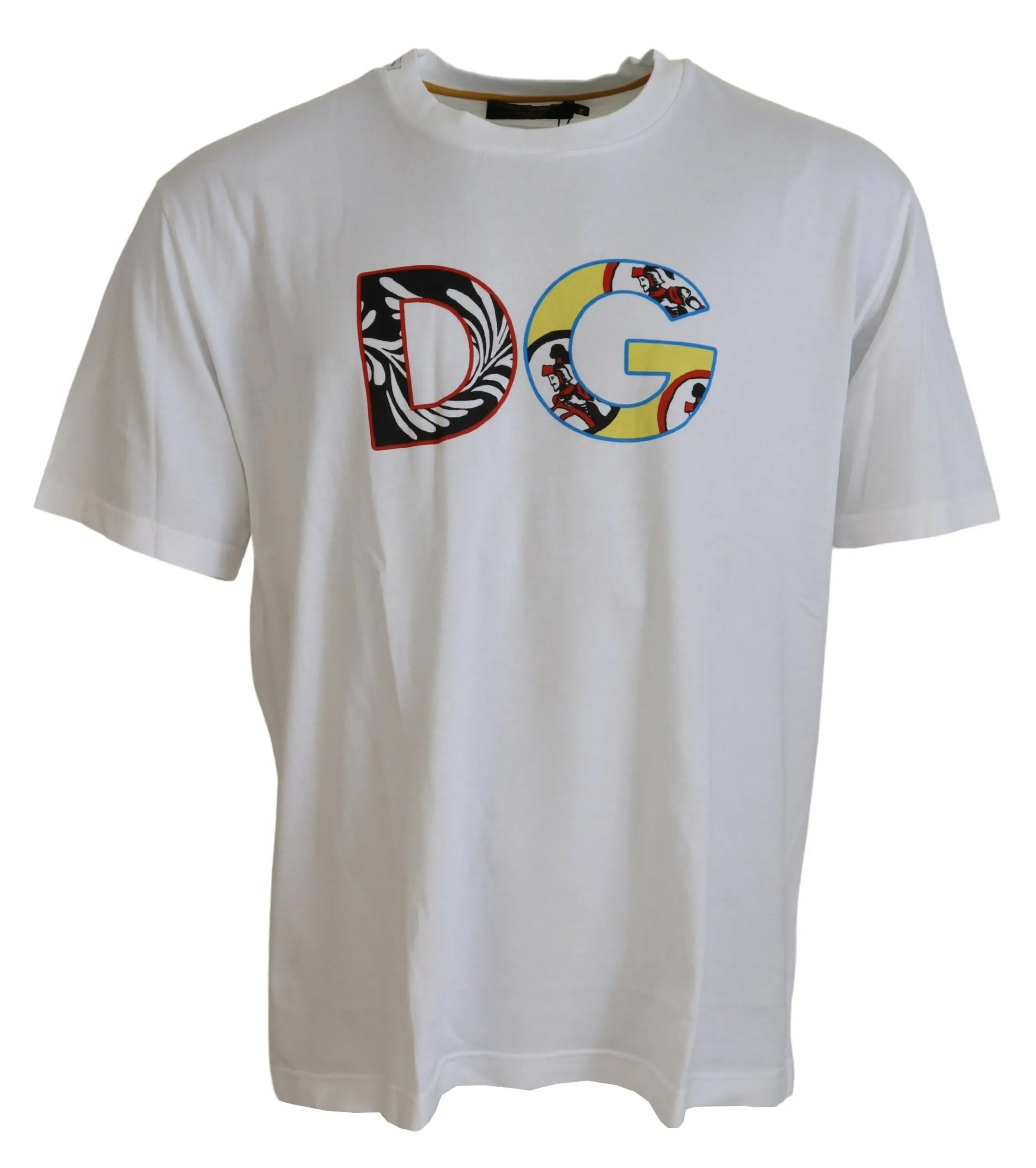 Dolce & Gabbana Men's Elegant Black Cotton T-Shirt for Men