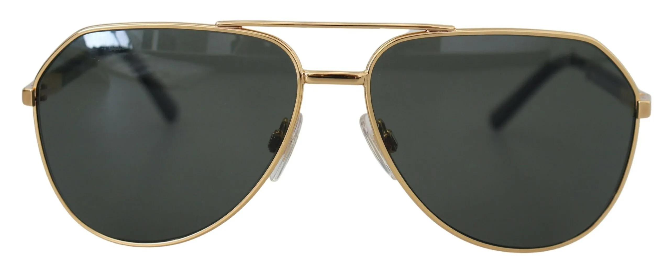 Dolce & Gabbana Women's Golden Aviator Elegance Sunglasses