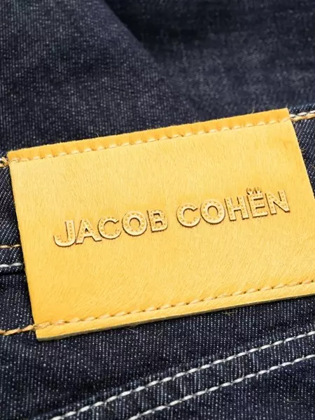 Jacob Cohen Men's Elegant Dark Blue Slim Fit Jeans